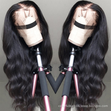 Remy Human Hair Wigs Brazilian hair body wave 13x4 HD transparent Lace Front Wig For Women body wave